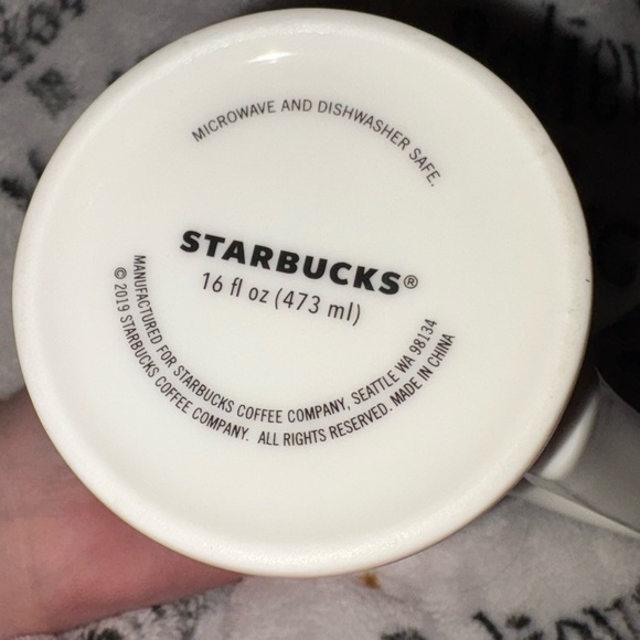 Tall Pink Starbucks Mug - Picture 3 of 4